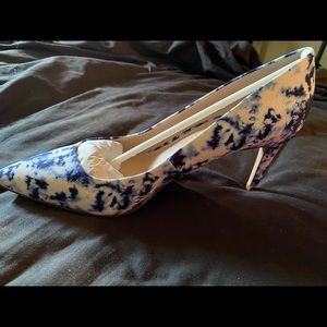 🆕 2 Pairs/$100.00 Blue Tie-Dye Pump Heels